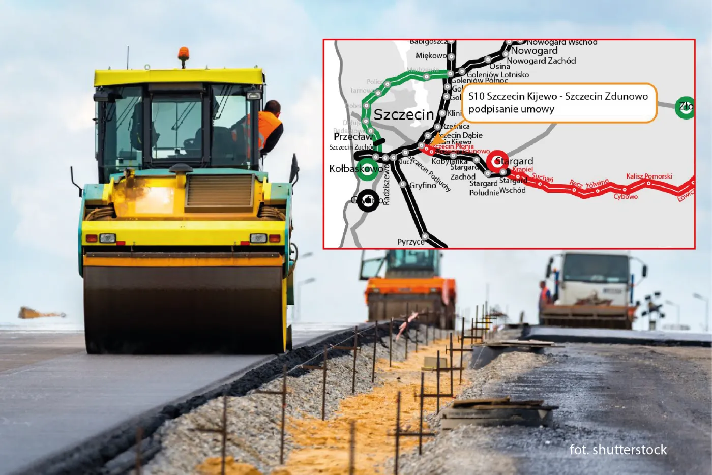 Szczecin na to czekał. Umowa na odcinek trasy łączącej Zachodnie Pomorze z centrum kraju podpisana [MAPY]