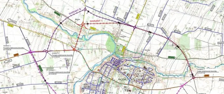 Obwodnica Łęcznej w woj. lubelskim - wariant B