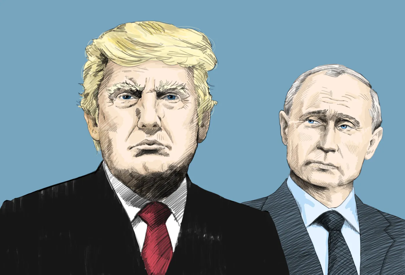 Donald Trump i Władimir Putin