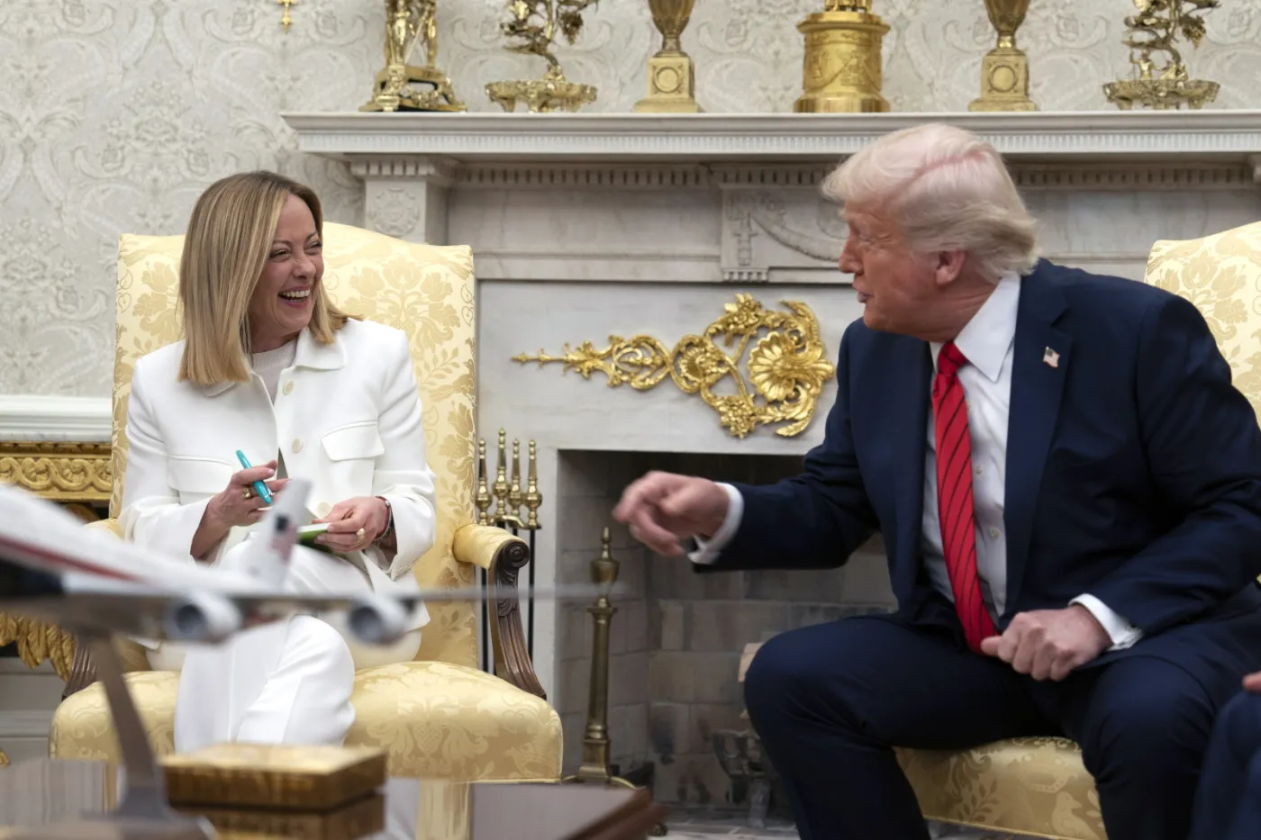 Nawet ona nie przekonała Trumpa do zmiany zdania. "Cła nas bogacą"