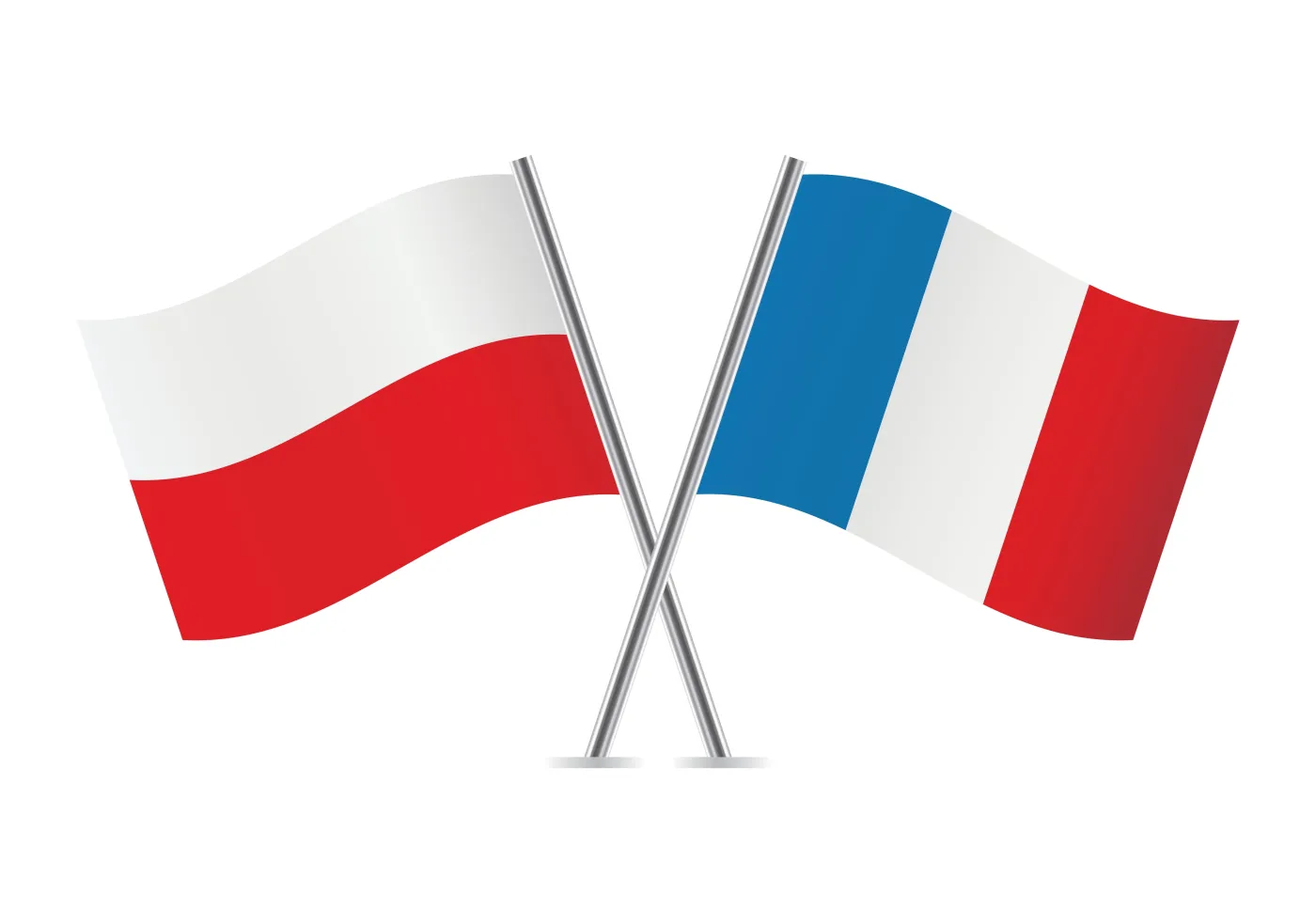 Polska Francja flagi polski i francji flaga polski flaga francji 