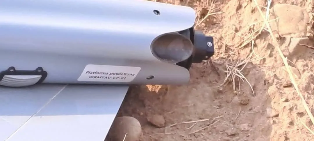 Dron znaleziony w Pakistanie