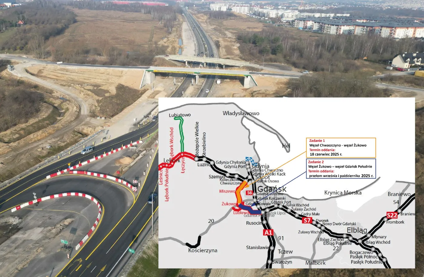 Nad polskie morze pojedziemy nową trasą. Znana jest data otwarcia [MAPA]
