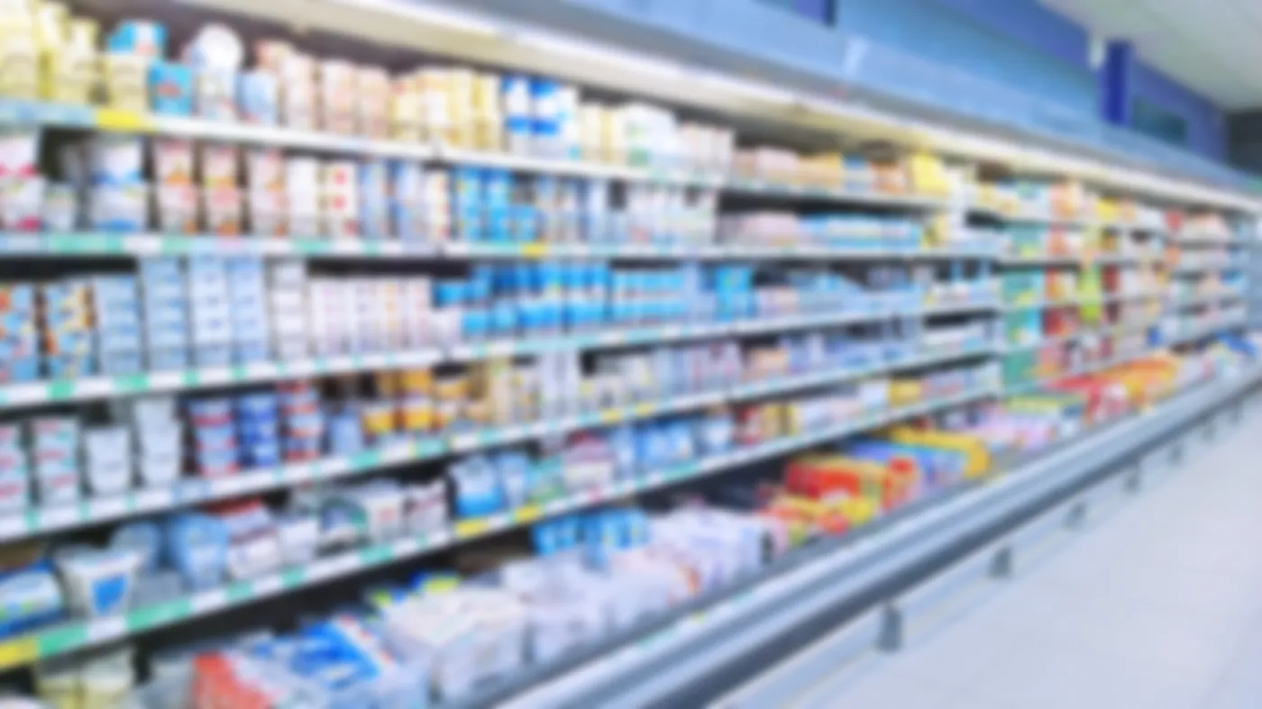 Abstract,Blur,Supermarket,Background.,Defocused,Shelves.,Grocery,Store.,Retail,Industry.
