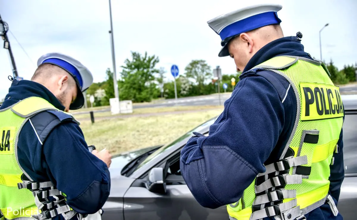 Piątkowa akcja policji na polskich drogach