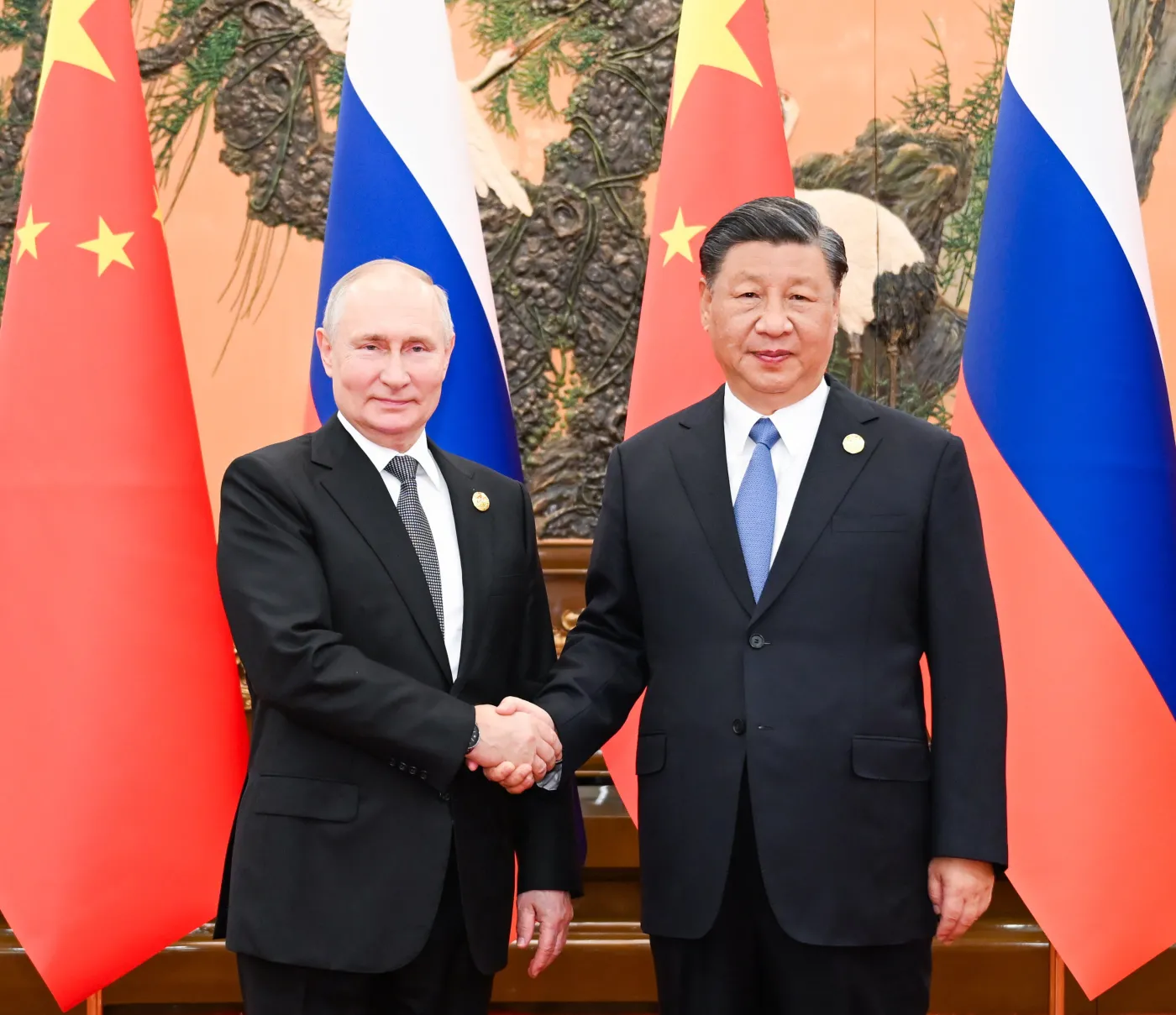  Władimir Putin i Xi Jinping 