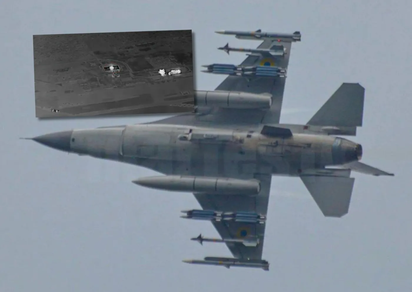 Rosyjskie bazy zamienione w proch. Ukraińcy zrzucili bomby GBU-39