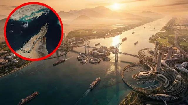 Cieśnina Jedności ma ominąć Ormuz. Dubaj chce przekopać góry i zbudować nowe miasta