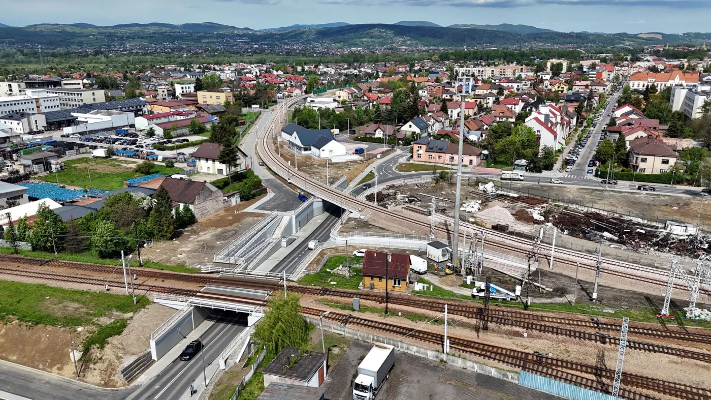 Nowa linia kolejowa w górach