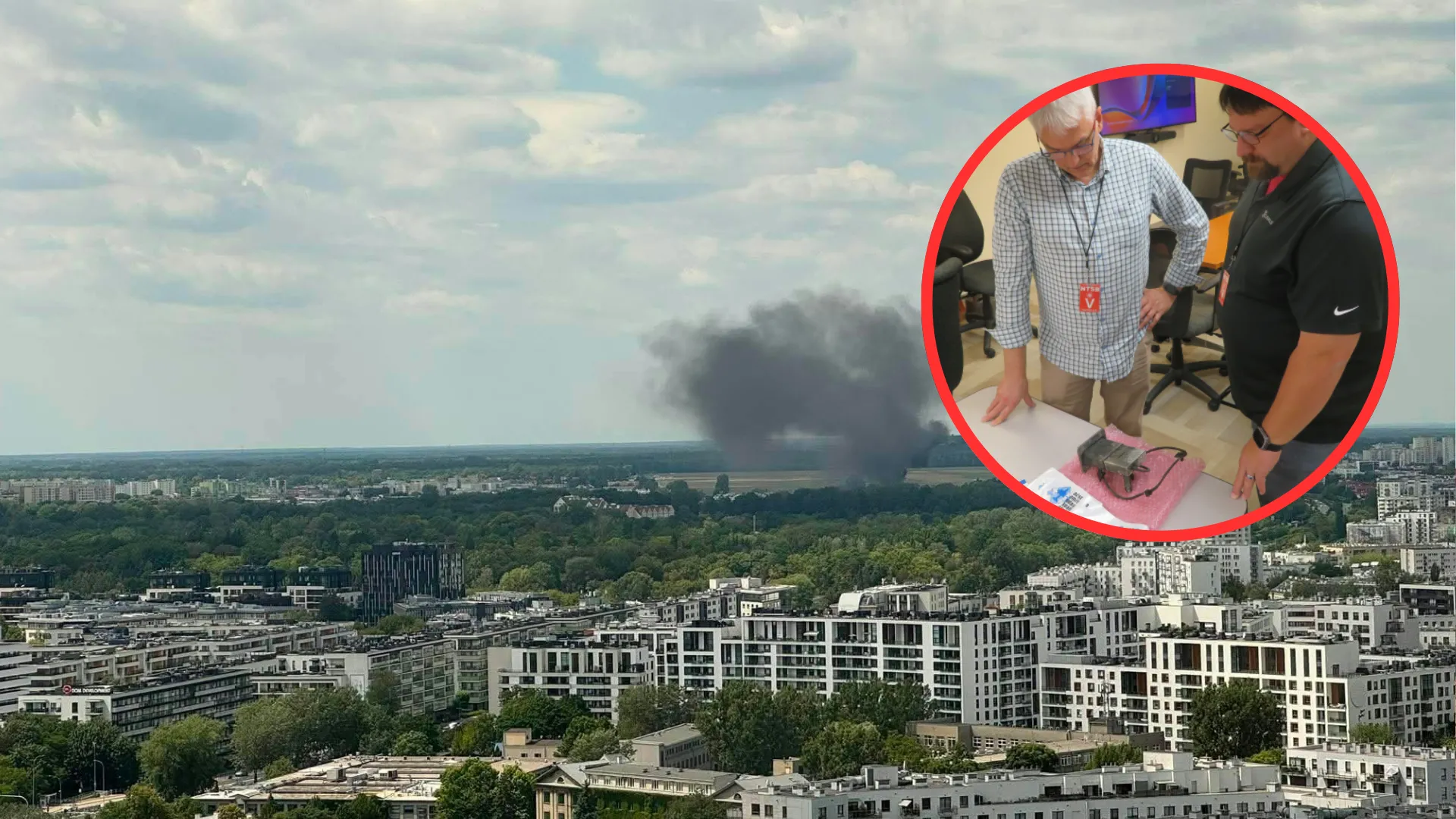 Odczytano czarną skrzynkę samolotu, który w czerwcu rozbił się na Bemowie