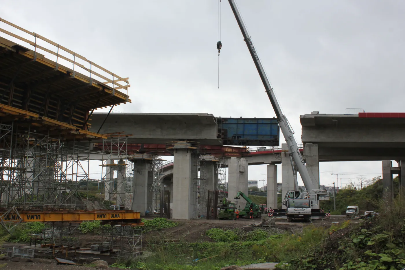 Budowa Węzła Mistrzejowice