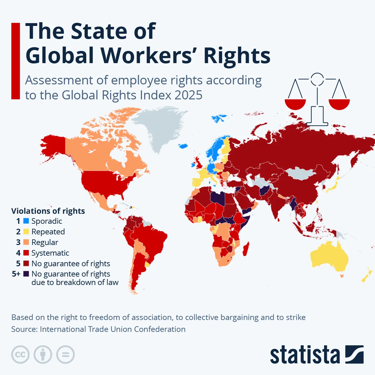 Prawa pracowników na świecie