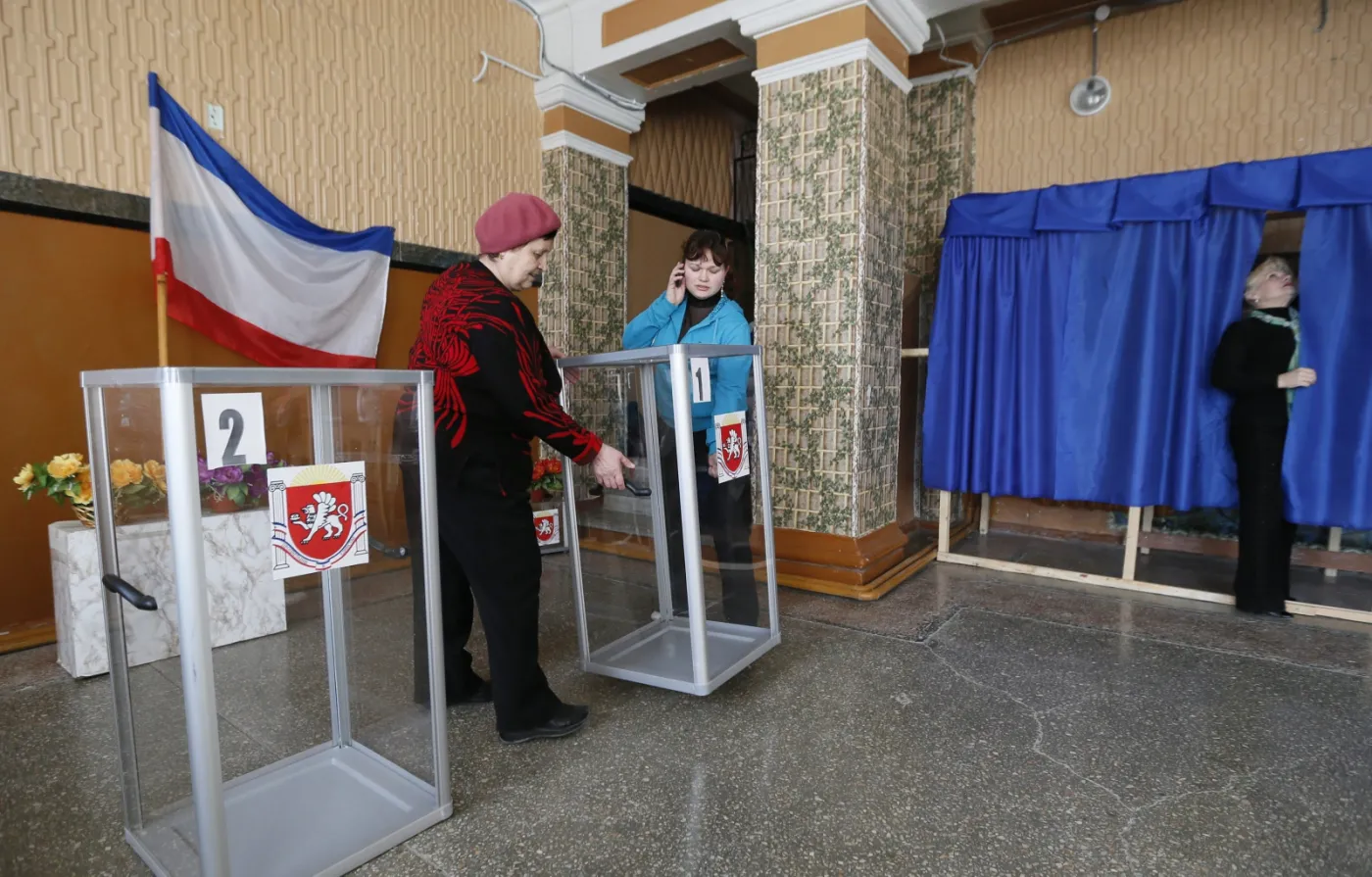 Referendum na Krymie. "Wynik głosowania jest przesądzony"