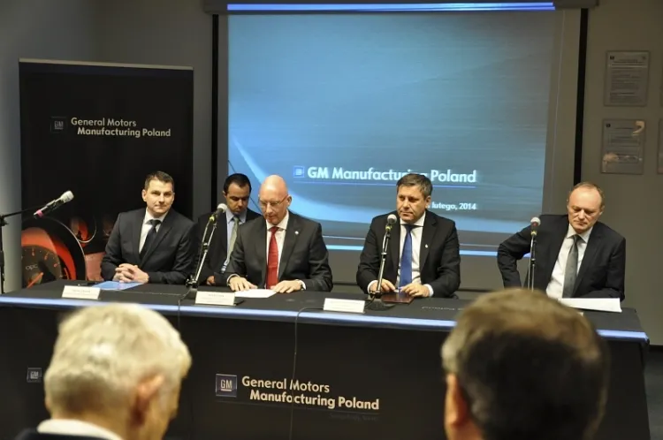 General Motors Manufacturing Poland Sp. z o.o., Tychy, 2014 r.
