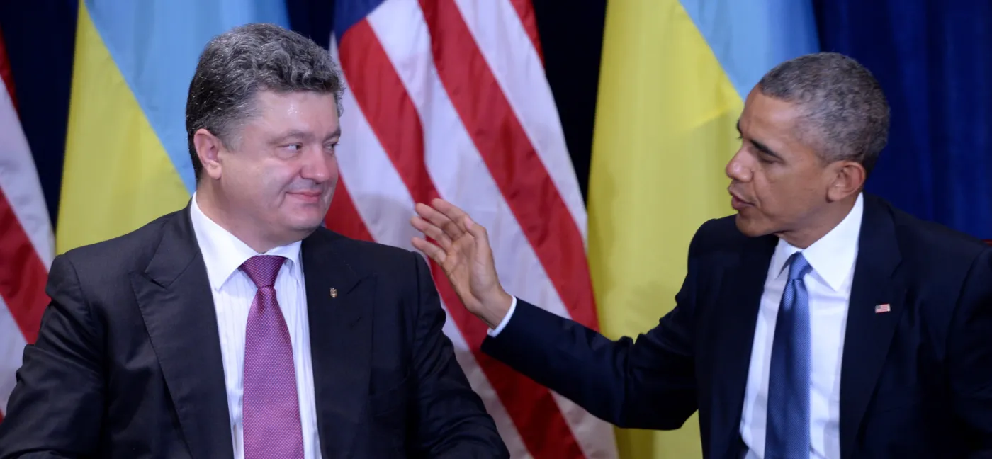 Obama rozmawiał z Poroszenką. "Będziemy wspierać ukraiński naród"