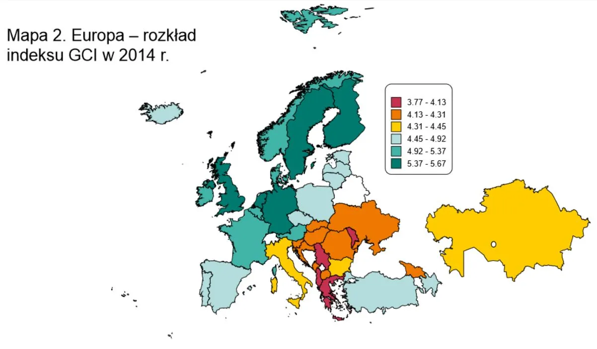 Polska coraz mniej konkurencyjna. Spadamy w globalnym rankingu World Economic Forum