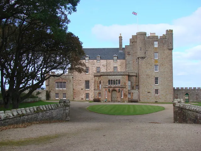 Zamek Mey na północy Szkocji