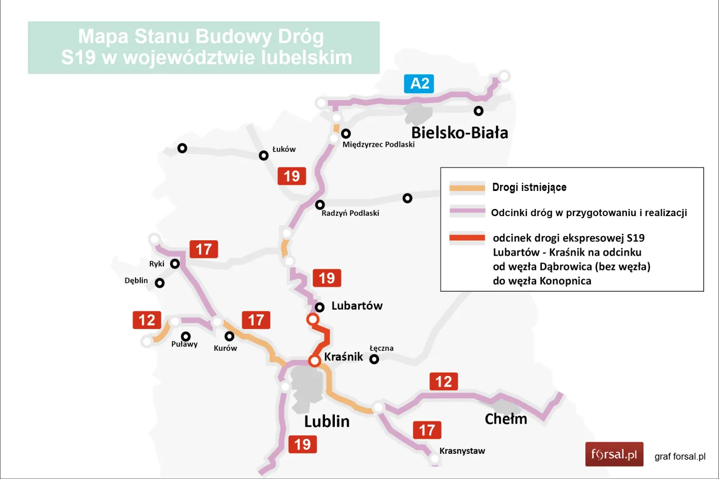 Budimex ma kolejny kontrakt na ekspresówkę. Wybuduje nowy odcinek S19