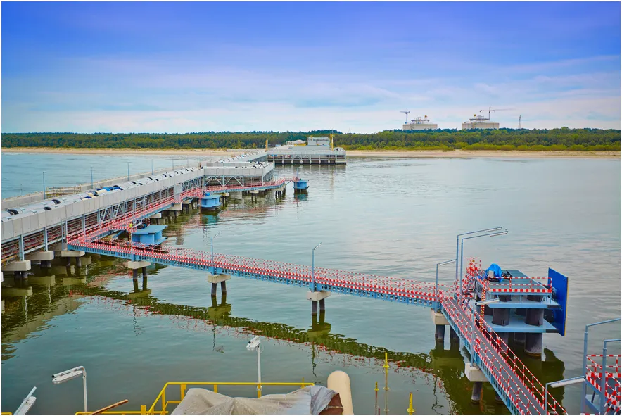 Terminal LNG, budowa - czerwiec 2014 r.
