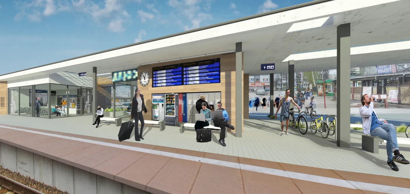 „Dyskonty kolejowe”. Dziś PKP pokazało dworce przyszłości. Są ładne i tanie [GALERIA]