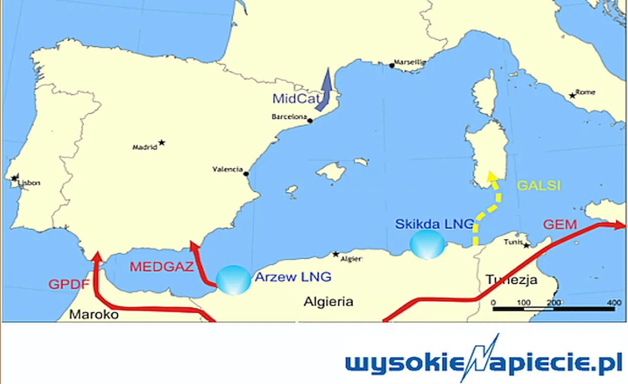 Polska będzie kupować gaz w Afryce?