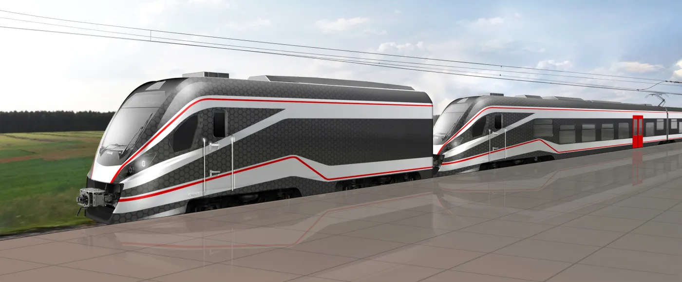 Hybryda z Newagu. Polska firma wyprodukuje elektryczno-spalinowy pociąg