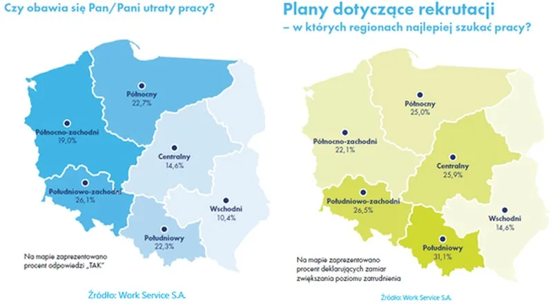 W tych regionach Polski będzie najwięcej rekrutacji. Zobacz najnowszy raport