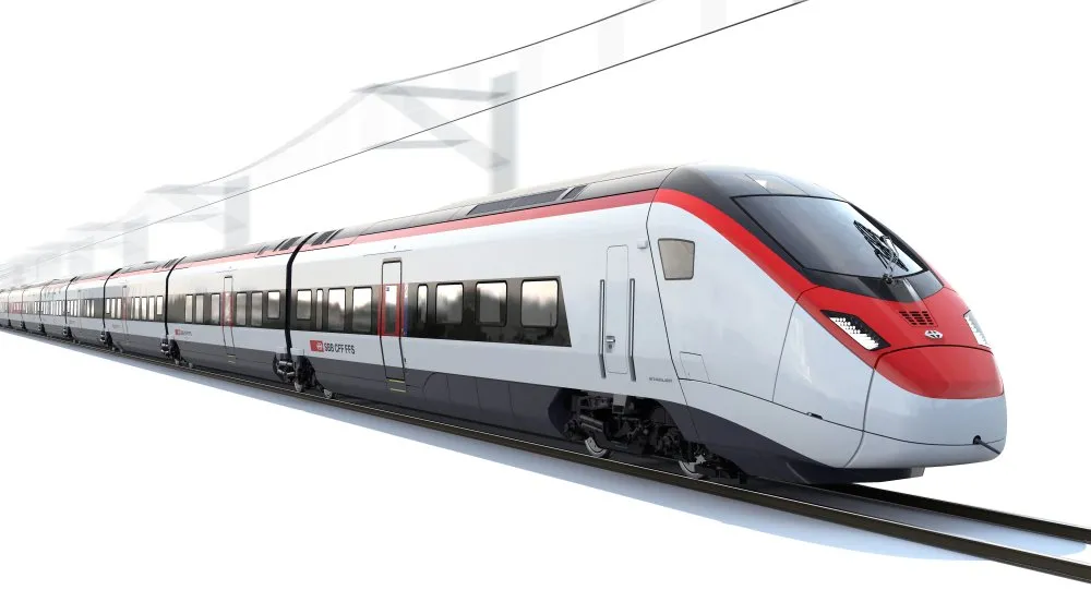 Pociąg Giruno dla przewoźnika SBB

