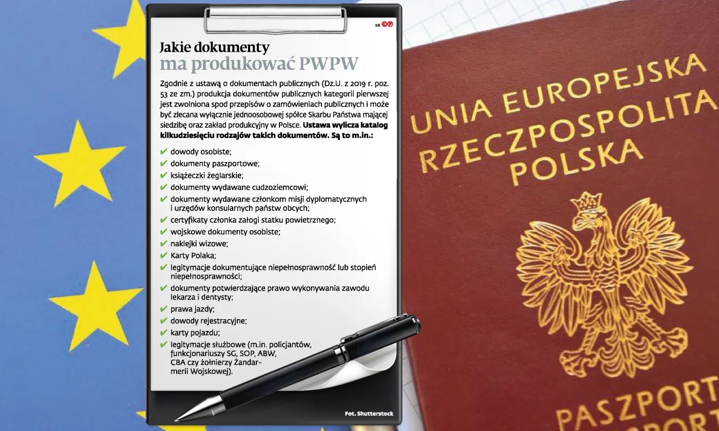 Produkcja dowodów i paszportów na zewnątrz narazi Polskę na obce wpływy?