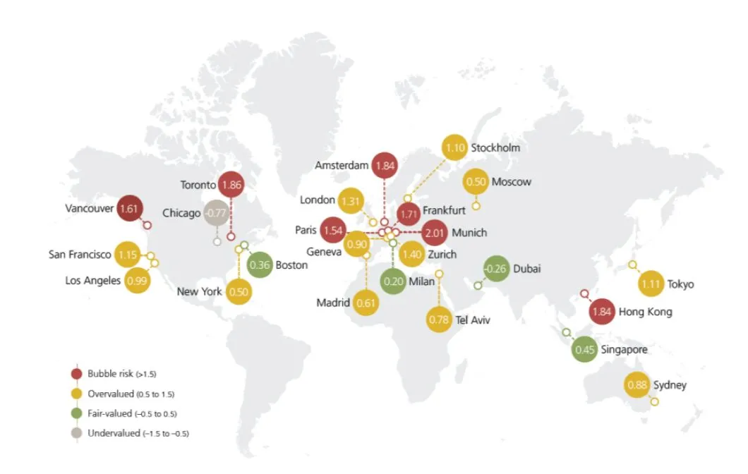 Bańka nieruchomości w strefie euro? UBS ostrzega: ryzyko gwałtownie wzrosło