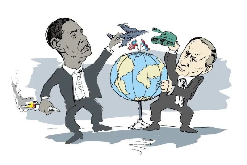 Barack Obama i Władimir Putin  Fot. Denis Simonov / Shutterstock.com 