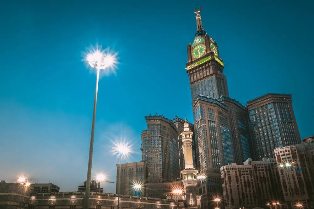 3. Makkah Royal Clock Tower (601 m) - Mekka