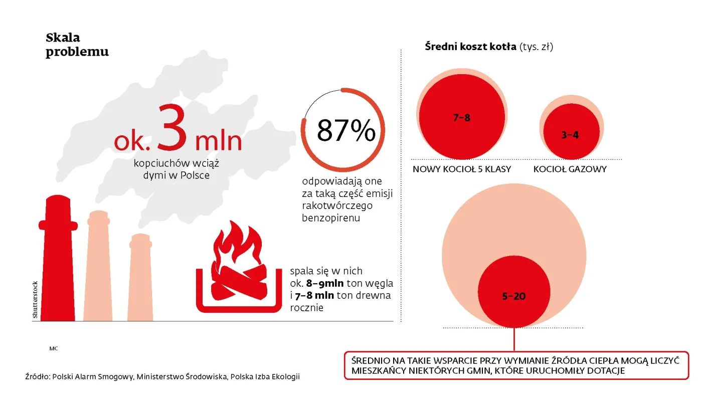 Lokalne władze nie odrobiły lekcji z niskiej emisji