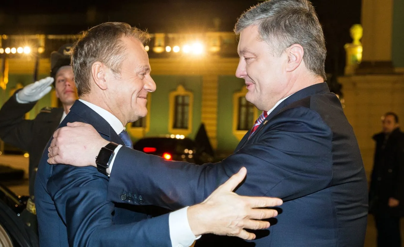 Tusk w Kijowie: "Nie może być sprawiedliwej Europy bez niepodległej Ukrainy"