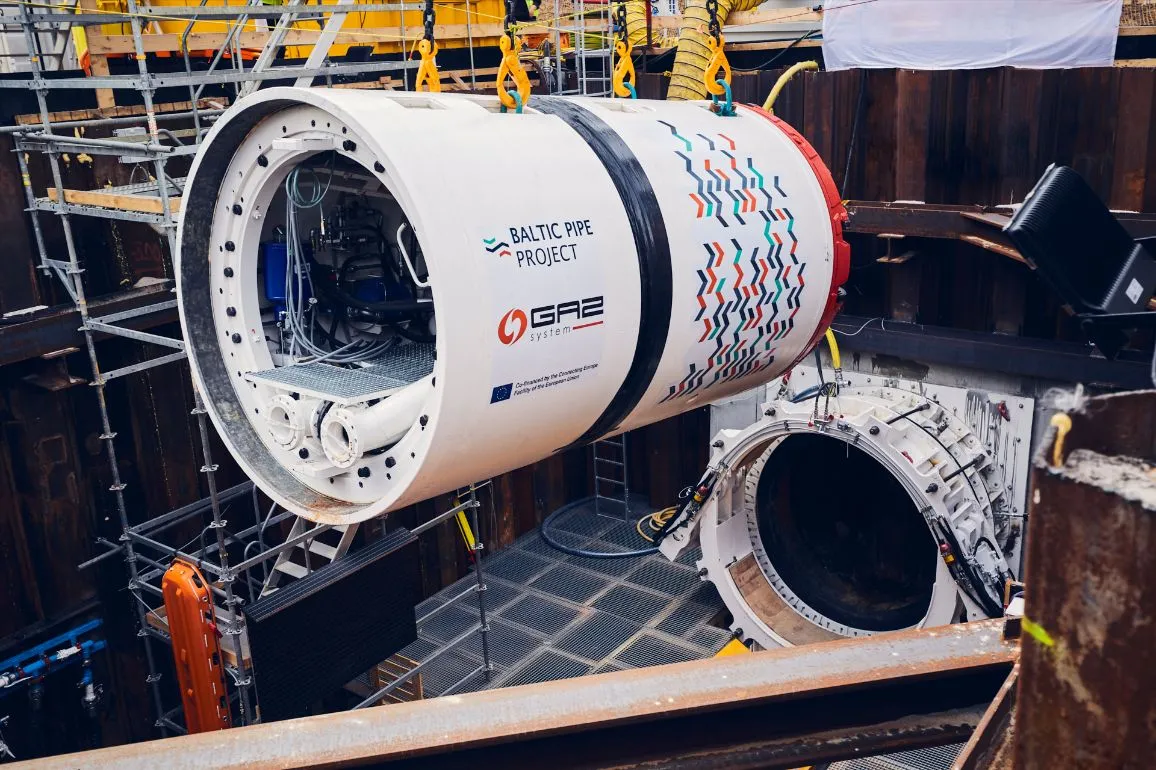 Gazociąg Baltic Pipe. Wszystkie trzy tłocznie w Polsce po odbiorach technicznych