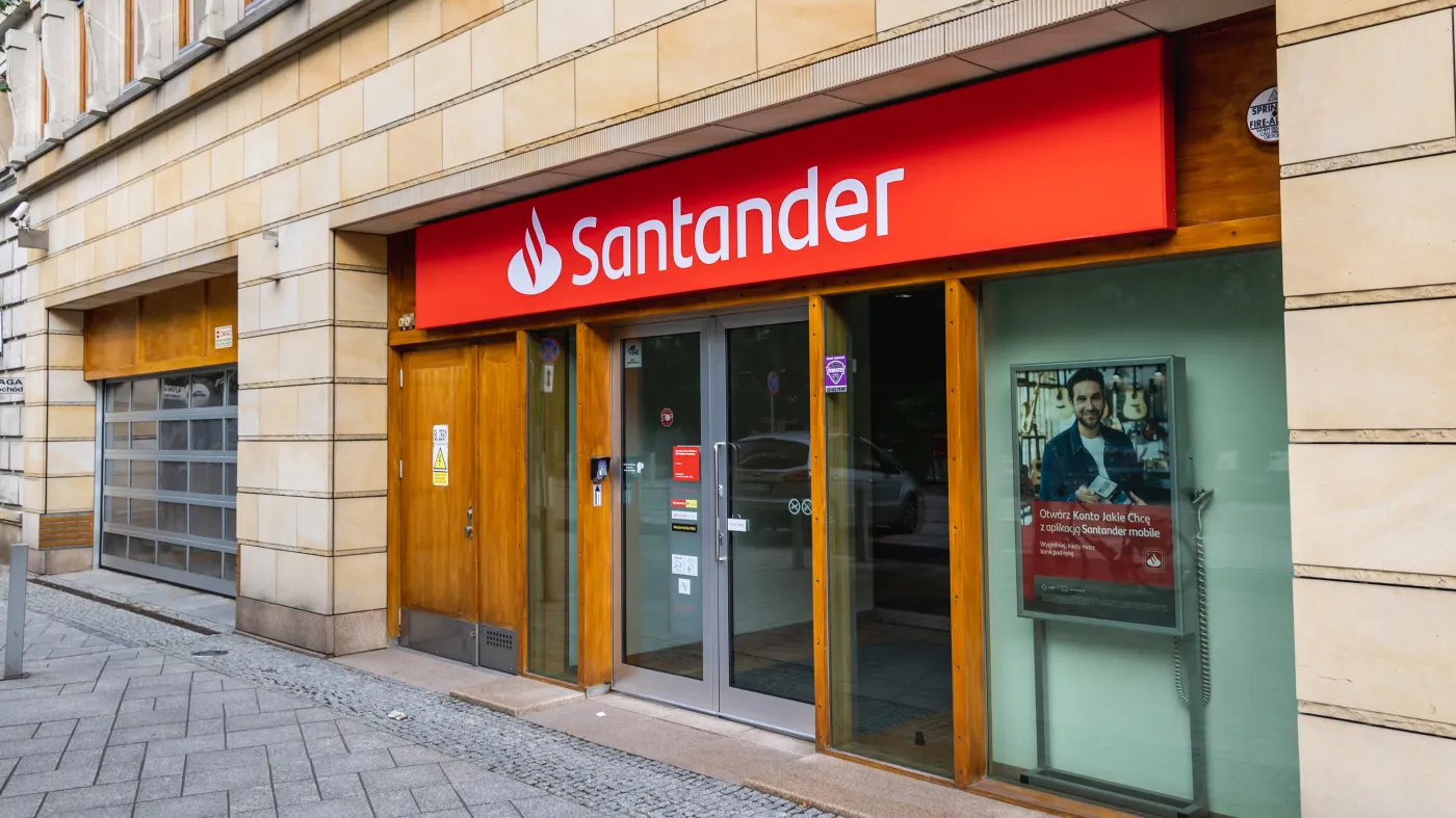 Bank Santander placówka oddział logo