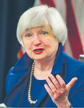 Yellen: bez podniesienia limitu zadłużenia rządowi USA zabraknie pieniędzy 18 października