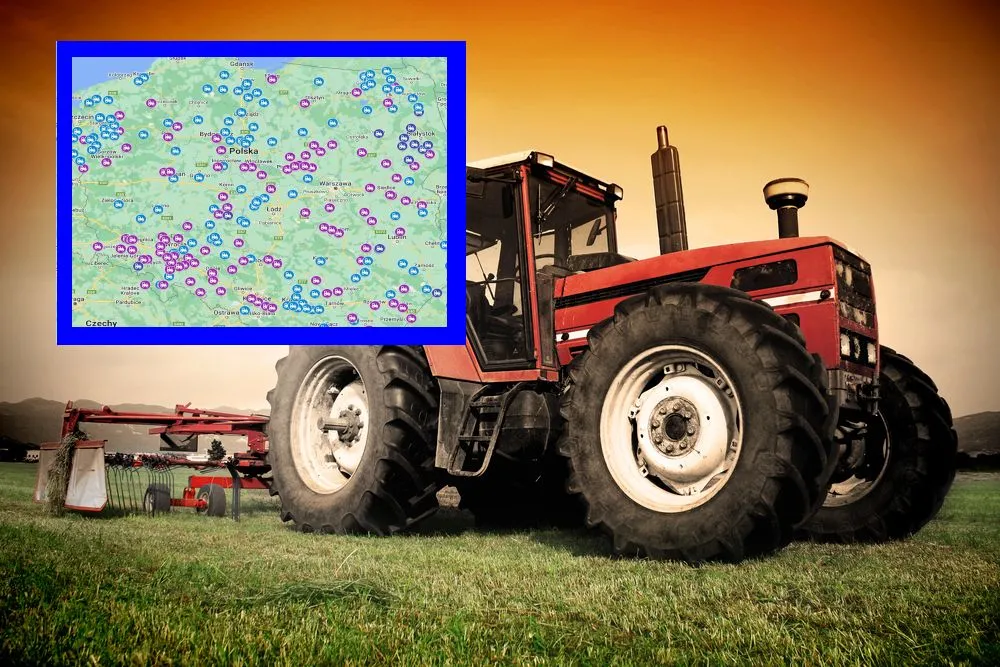 Wielki paraliż dróg. Protesty rolników 9 lutego zablokują drogi w całej Polsce [MAPA]
