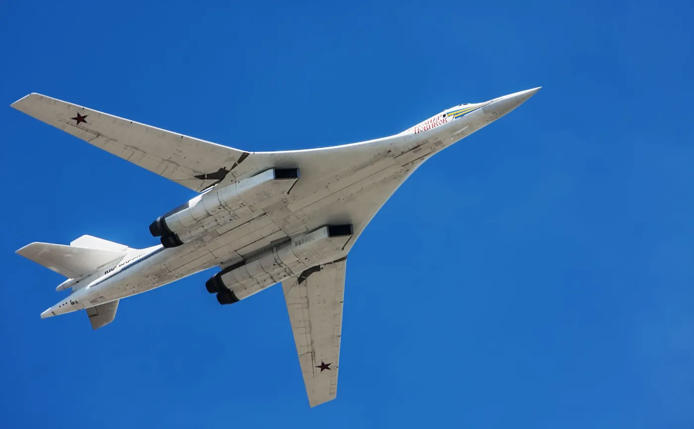 Rosyjski bombowiec strategiczny Tu-160
