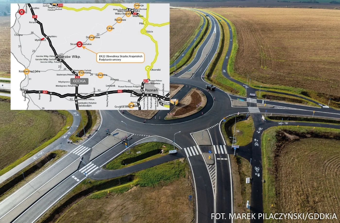 Kolejna obwodnica w programie budowy 100 obwodnic oddana do użytku. Miasto czekało na to 40 lat [WIDEO]