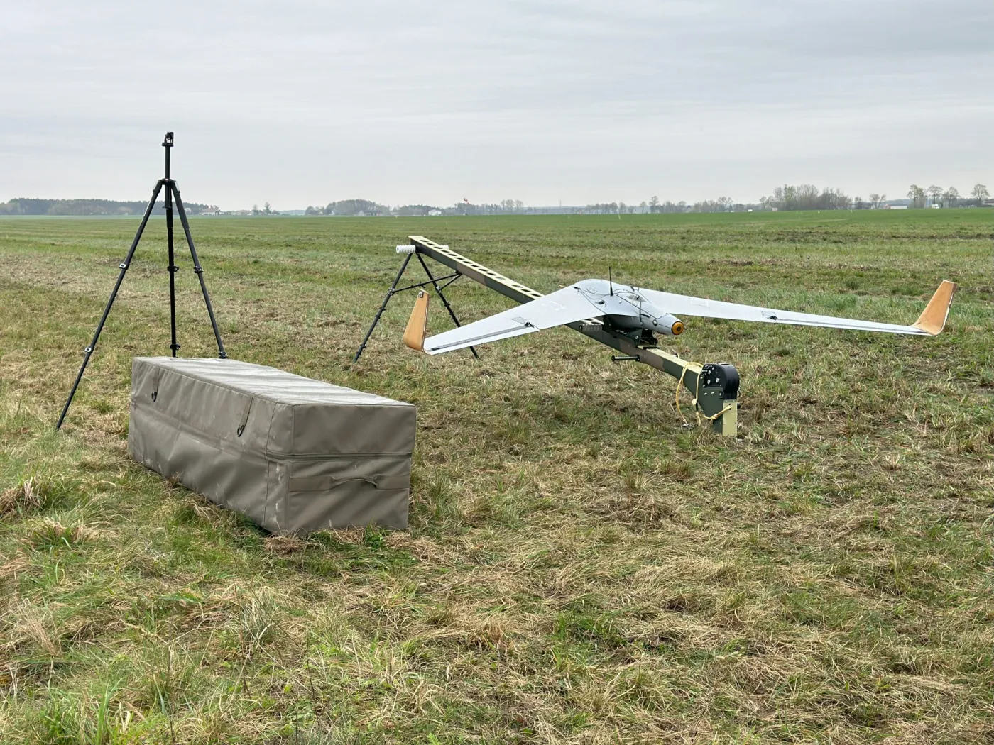 BSP Wizjer na wyrzutni startowej.