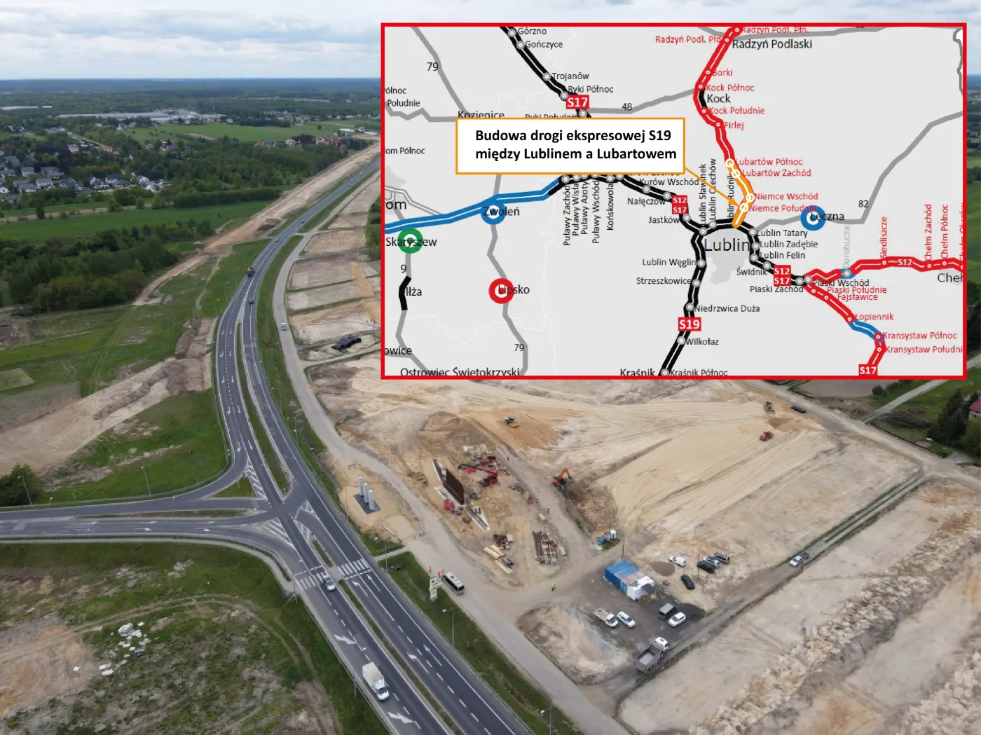 Via Carpatia rośnie w oczach. Tak przebiega budowa strategicznej trasy [ZDJĘCIA]