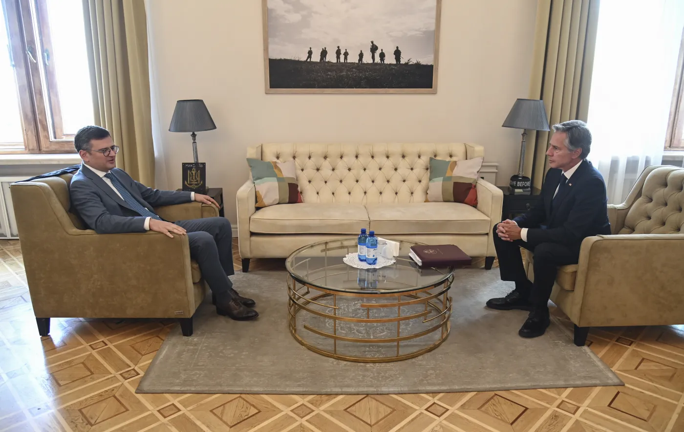 Blinken ogłosił w Kijowie pomoc wojskową dla Ukrainy o wartości ponad 1 mld dolarów