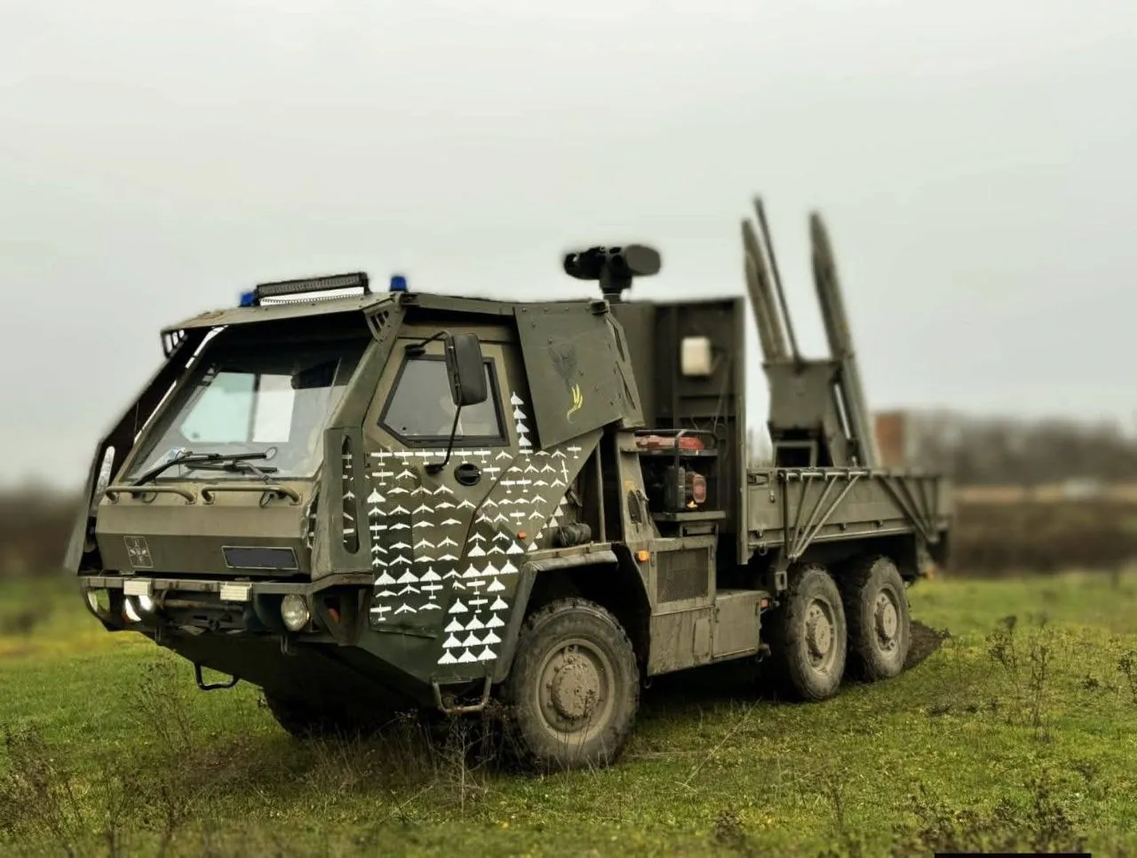 Ukraiński Raven na froncie