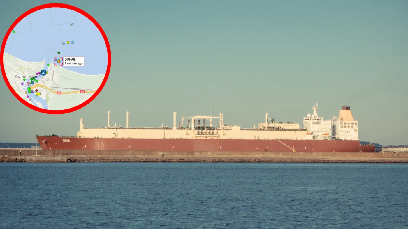 Ostatni statek z gazem z Kataru. Do Polski ruszył przed wojną