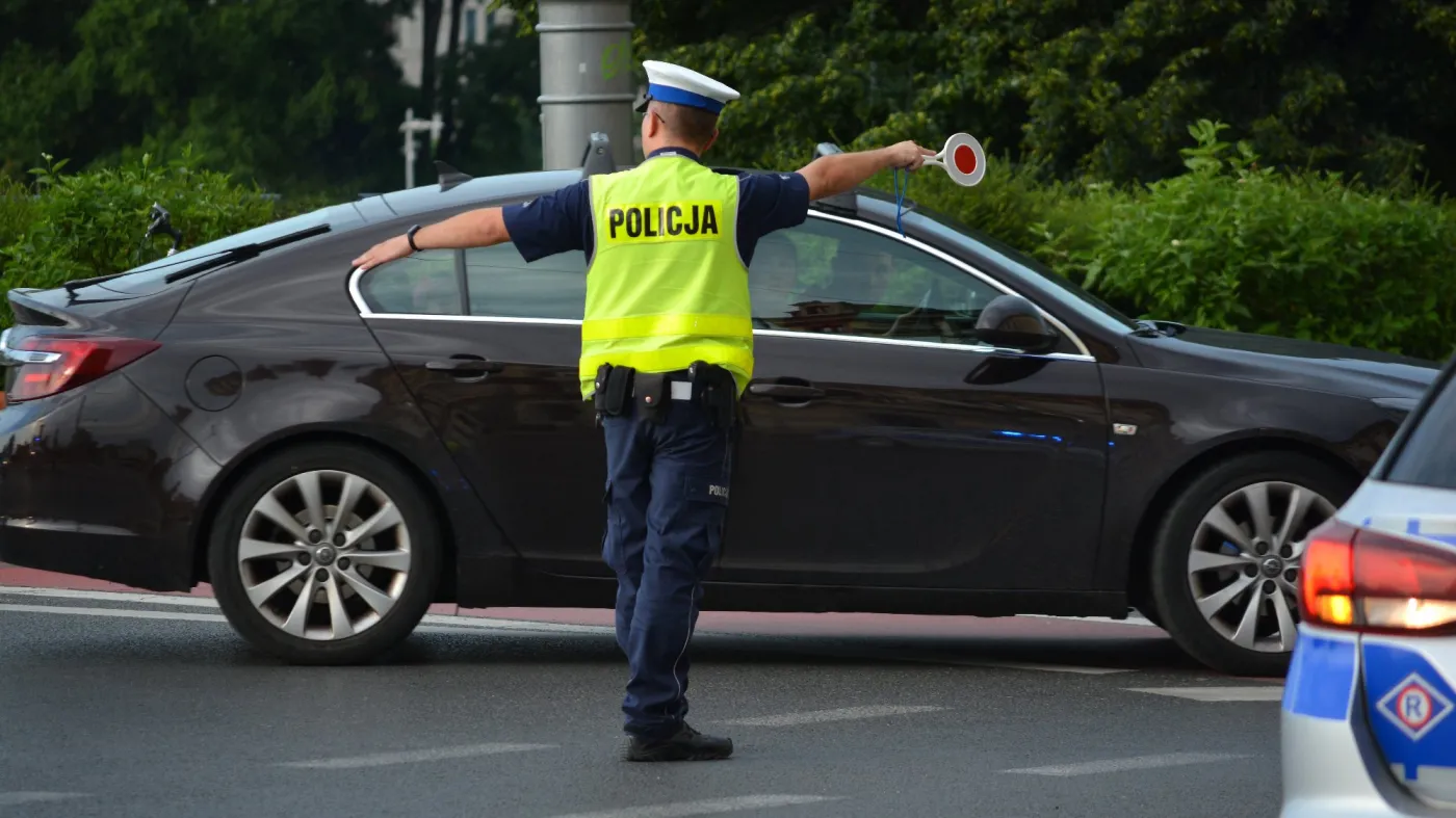 Policja, kontrola drogowa