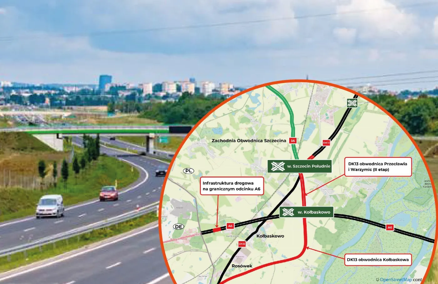 Nowe połączenie Szczecina z autostradą A6. Jest umowa [WIZUALIZACJA]
