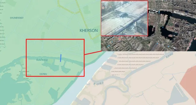 Rosjanie zaatakowali most na Dnieprze! Ukraińcy ogłosili ewakuację.