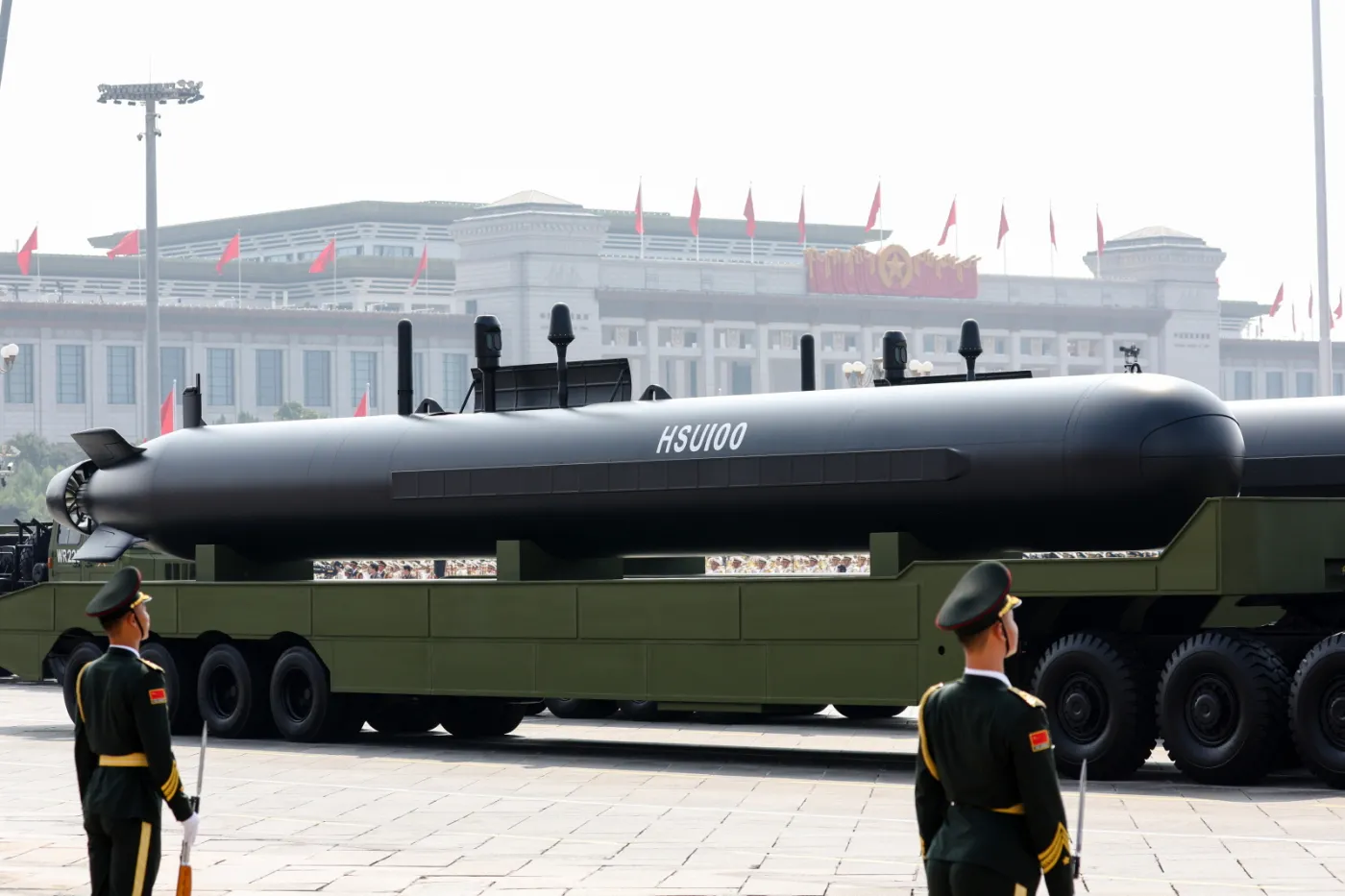 Bezzałogowy statek podwodny - dron HSU100