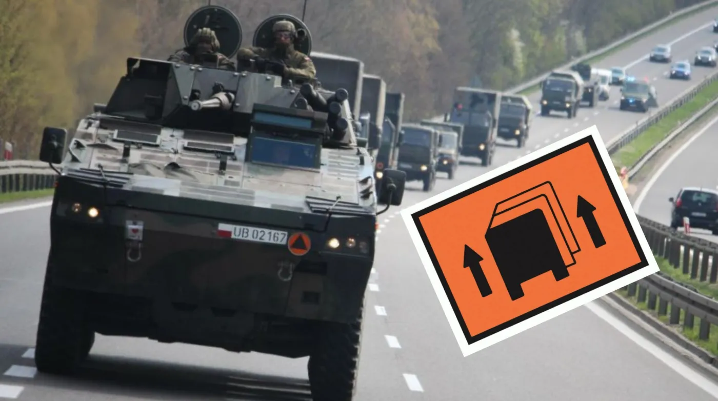 kolumna wojskowa przepisy, kolumna pojazdów wojskowych przepisy, kolumna pojazdów wojskowych, kolumna wojskowa, uprzywilejowana kolumna pojazdów wojskowych
